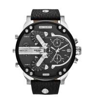 ราคา Diesel watch mens leather oversized dial belt quartz mens watch (15409567915)