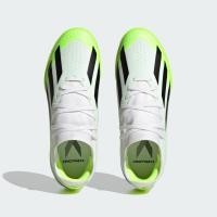 ราคา adidas ฟุตบอล รองเท้าฟุตบอล X Crazyfast 3 Indoor เด็ก สีขาว IE1563 (21454262225)