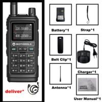 ราคา วิทยุสื่อสาร Motorola 380 Dual Band VHF UHF Walkie Talkie 10 วัตต์วิทยุสองทางกันน้ำแบบพกพา เครื่องส่งรับวิทยุ (20339613539)