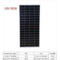 ราคา แผงโซลาร์เซลล์ monocrystalline solar cell 12V 50W 80W 100W solar panel (21715582425)