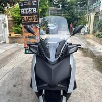 ราคา ชิวXMAX CONNECTED 2023 ทรงเดิม ทรงสูง ใส่คิ้วเดิมได้ สูง20นิ้ว สำหรับรถโฉมใหม่ ปี2023 บังลมXMAX อุปกรณ์แต่งXMAX ของแต่งyamaha x max300 ชิวแต่ง ชิวใส (19444232998)