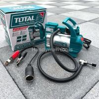 ราคา TOTAL ปั๊มลมมินิ ปั๊มลม ถังลม DC12V 140PSI ปริมาณลม 35 ลิตร นาที เหมาะพกพาติดรถยนต์ มีขนาดเล็ก กะทัดรัด ใช้งานง่าย (20537925212)