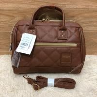 ราคา Nekokissbag Anello Quilting PU leather boston 2 way shoulder bag ของแท้100 กระเป๋าสะพายข้าง กระเป๋าสตางค์ กระเป๋าถือ กระเป๋าแบรนด์เนม (1600848468)