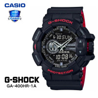 ราคา นาฬิกาข้อมือผู้ชาย Casio สายเรซิ่น รุ่น GA 400HR 1A สีดำ รับประกันห1ป (21504993538)