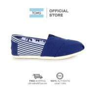 ราคา TOMS รองเท้าลำลองผู้หญิง แบบสลิปออน Slip on รุ่น Navy University Classics รองเท้าลิขสิทธิ์แท้ (15905141515)