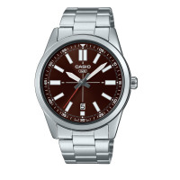 ราคา CASIO นาฬิกาข้อมือผู้ชาย สายสแตนเลส รุ่น MTP VD02D 5E ของใหม่ของแท้100 ประกันศูนย์เซ็นทรัลCMG 1 ปี (13510308660)