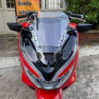 ราคา ชิวหน้าPCX18 20 ทรงซิ่ง ชิวสองขั้น ลายเคฟล่า แถมฟรีกระจกติดชิว เจาะชิวให้แล้ว มีหลายสีให้เลือก สำหรับปี2018ขึ้นไป ชิวแต่งPcx150 ชิวpcx2018 2020 Ho (16412592435)