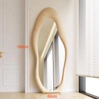 ราคา Home Thaier กระจกตั้งพื้น กระจกแขวนผนัง กระจกเต็มตัว กระจกเงาแท้ กระจกยาว กระจกแต่งตัว กระจกบานใหญ่ ตั้งพื้นหรือแขวนผนังห้องได้ mirror (21511319464)