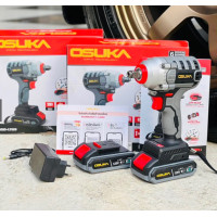 ราคา OSUKA บล็อกแบตเตอรี่ไร้สาย ไร้แปรงถ่าน 128V Lite สีเทา รุ่น OSID LT520 บล็อกแบต ชุดเล็ก (21410259126)