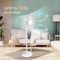 ราคา Alectric พัดลมตั้งพื้น 16 นิ้ว รุ่น SF2 รับประกัน 3 ปี (15984735287)