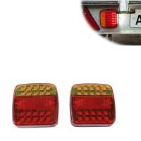 ราคา ไฟไฟท้ายรถบรรทุก LED Ma Gnetic ไร้สายรถพ่วงสัญญาณไฟท้ายไฟเบรกเตือนสำหรับคาราวานแคมป์คาราวานรถบรรทุก RV (20047479650)