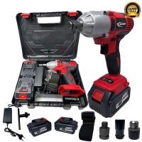 ราคา PRO โปรแน่น BONYA บล็อกแบต 189V บล็อกไฟฟ้า 2in1 บล็อกไร้สาย บล็อกลม ล็อกแบตเตอรี่ แบต 2ก้อน บล็อกลม รุ่นสีแดง ราคาสุดคุ้ม สว่าน สว่าน ไร้ สาย สว่าน ไฟฟ้า สว่าน เจาะ ปูน (17656231172)