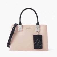 ราคา กระเป๋าสะพายข้าง charles and keith 12 นิ้ว (7498434137)