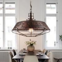 ราคา สไตล์อเมริกันเรียบง่ายเคาน์เตอร์บาร์เหล็ก Vintage Lid โคมระย้า LOFT อุตสาหกรรมร้านอาหารคลังสินค้าไฟเพดานโคมไฟระย้าไฟแอลอีดีคริสตัลเพดานไฟเพดานโคมไฟเพดาน Led โคมไฟคริสตัลโคมไฟคริสตัล (3634448851)