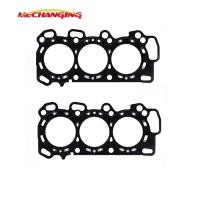 ราคา FOR HONDA ACCORD VII Coupe 3 0L J30A4 Metal cylinder head gasket Engine Gasket Engine shim engine parts 12251 P8C A01 10125400 X2 (8211140534)