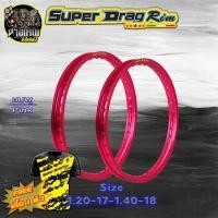 ราคา วงล้อ ล้อโล ล้อกะทะขอบ17 18 ขอบล้อ18 วงล้อ SUPER DRAG RIM ล้อซุปเปอร์แดร็กริม วงล้ออลูมิเนียมขอบเรียบ 1 20 17 1 40 18 มีสีให้เลือกด้านใน 1 คู่แถมเสื้อ1ตัว (12371995003)