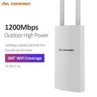 ราคา Comfast 1200Mbps wifi range extender outdoor wifi repeater กลางแจ้ง WIFI Access Point 2 4G 5 8G Dual Band Wireless AP Router Nanostation CF EW72 (21382325032)