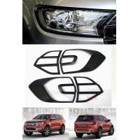 ราคา ครอบไฟท้าย ครอบไฟท้าย ฟอร์ด เอเวอเรสต์ 2015 2019 สี ดำ ด้าน ดำด้าน ครอบไฟ หน้า ท้าย for Ford Everest 1519 ราคาส่ง ราคาถูก ราคาโรงงาน (2092418895)