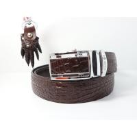 ราคา Crocodile leather เข็มขัดหนังจระเข้แท้ เข็มขัดจระเข้ ผู้ชาย ส่วนท้องไผ่เล็ก แถมพวงกุญแจมือจระเข้มูลค่า 390 บาท รับประกันสินค้า (525194891)