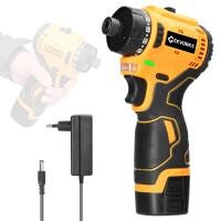 ราคา 16 8V สว่านไร้สาย Electric Cordless Screwdriver Cordless Drill 2Battery 2 speed Electric Drill Screwdriver Battery Drill สว่านกระแทก (21418623672)