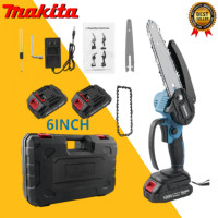 ราคา MAKITA เลื่อยไฟฟ้า 6 นิ้ว เลื่อยไฟฟ้าไร้สาย เลื่อยโซ่ไร้สาย เลื่อยไฟฟ้า เลื่อยตัดกิ่งไฟฟ้า เลื่อยโซ่ เลื่อยโซ่เลื่อยไฟฟ้า เลื่อยยนต์ตัดไม้ Cordless Chainsaw (21563586276)