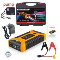 ราคา จั๊มสตาร์ทรถ 12v จั้มสตาร์ท พกพา jump start รถยนต์ จั้มสตาสรถยนต์ จั๊มสตาท รถยนต์ จั๊มสตาร์ทรถยนต์ ตัวจั้มสตาร์ท จั้มสตาร์ทรถยนต์ 98000 mAh 2 in 1 ชุดจั้มสตาร์ท พร้อมปั๊มลม จั๊มสตาร์ทรถ (20724103030)