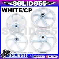 ราคา ล้อแม็ก KRYON 6 ก้าน HONDA WAVE110 ขายเป็นคู่ หน้าดิส5รู หลังดั้ม ขอบ 1 4 17 (9745773877)