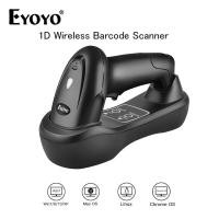 ราคา Eyoyo แท่นเครื่องสแกนบาร์โค้ดไร้สายเลเซอร์ 1D Wireless Barcode Scanner For Windows 7 8 10 XpLinux Mac OS (21688493821)