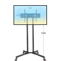 ราคา ขาตั้งทีวี ขาแขวนทีวี ขนาด 32 70 นิ้ว TV Stand ที่แขวนทีวีเคลื่อนที่ รุ่น TS1 ปรับก้ม เงยได้ มีล้อเลื่อน เคลื่อนที่ได้ (21441579950)