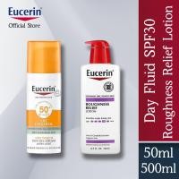 ราคา Eucerin Sun Dry Touch Oil Control Face SPF50 50 ML Eucerin Roughness Relief Lotion Fragrance Free 500 ml (21599247665)