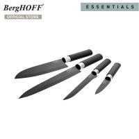 ราคา BergHOFF ชุดมีดสแตนเลสสตีล 4 ชิ้น รุ่น Essential Raven มีความคม สีดำ 1304003 (7957098234)