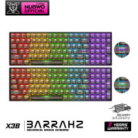 ราคา Nubwo Wireless Mechanical Gaming Keyboard คีย์บอร์ดเกมมิ่งไร้สาย รุ่น X38 BARRAHZ
