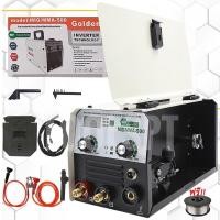 ราคา ตู้เชื่อมไฟฟ้า 2 ระบบ golden รุ่น KTB MIG MMA 500 AMP สายมิกซ์ 4เมตร แถมฟรี ลวดเชื่อมฟลักซ์คอร์1 ม้วน (12520604762)