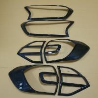 ราคา ครอบไฟหน้า ไฟท้าย ford everest สีดำเงา ใส่ปี 2015 2021 (19857432019)