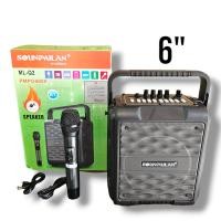 ราคา ลำโพงบลูทูธ Soundmilan รุ่น ML Q2 ลำโพงพกพา ลำโพงช่วยสอน มีเสียงเอฟเฟค แถมฟรี ไมโครโฟนไร้สาย นิยมมาก (21551282768)