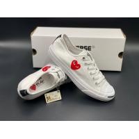 ราคา รองเท้า Converse Jack play สีขาว รูปหัวใจ งานอินโด รายละเอียดเย็บสวยแท้100 ใส่ได้ทั้ง ช ญ มาพร้อมกล่องหัวใจ (21494875046)