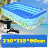 ราคา เล่นได้ทั้งครอบครัว สระน้ำเป่าลม สระน้ำ Swimming Pool 3 m 3 ชั้น สระน้ำขนาดใหญ่ PVC สระว่ายน้ำเป่าลม สระน้ำเด็ก สระเป่าลม อ่างน้ำเป่าลม ของเล่นเด็ก สระน้ำครอบครัว (21717510181)