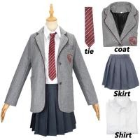 ราคา ภาพยนตร์ Matilda คอสเพลย์เครื่องแต่งกาย School Uniform Coat กระโปรง Tie Roald Dahl S Matilda คอสเพลย์ฮาโลวีนโรงเรียนชุดสำหรับเด็กผู้หญิง (21074449052)