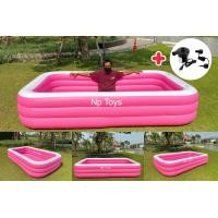 ราคา Np Toys สระน้ำเป่าลม3เมตร สระขนาดใหญ่ สระครอบครัว (21410450646)