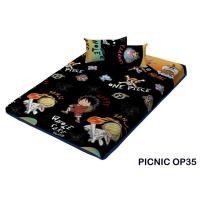 ราคา Sweet Dreams ที่นอนปิคนิค 3 5 ฟุต PICNIC ลาย วันพีช One piece ลูฟี่ โซโล ซันจิ (20560736782)
