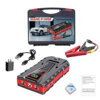 ราคา จั๊มสตาร์ทรถ 12v จั้มสตาร์ท พกพา jump start รถยนต์ จั๊มสตาร์ทรถยนต์ ตัวจั้มสตาร์ท จัมสตาร์ รถยนต์ จั้มสตาร์ทรถยนต์ 98000 mAh 2 in 1 4USBชุดจั้มสตาร์ท พร้อมปั๊มลม เครื่องจั้มสตาร์ท จั๊มสตาร์ทรถ (214838