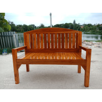 ราคา ม้านั่งยาว 120 ซม ลึก65 ซมไม้สัก หลังโค้งร่องตรง โซฟาไม้สัก เก้าอี้นั่ง เก้าอี้ไม้ยาว เก้าอี้ไม้มีพนักพิง แหย่งไม้ แหย่งนั่งเล่น ม้านั่งเล่น ม้านั่งมีที่พิง งานสวย แข็งแรง ทนทาน สินค้าคุณภาพ พร้อมส่ง 