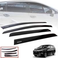 ราคา คิ้วกันสาด กันฝน 4 ประตู สีดำสำหรับรถ มิตซูบิชิ Mitsubishi Xpander ปี 2018 (538476396)