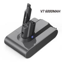 ราคา Battool 21 6V 6000mAh Li lon Battery For Dyson V6 V7 V8 V10 FLUFFY V7 Animal Pro 225403 229687 Vacuum Cleaner Chargeable Battery (19858267619)