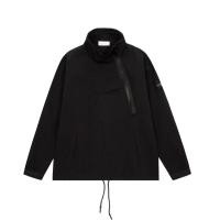 ราคา Independent Stone Oblique Zipper Functional Jacket Windproof Jacket Half High Collar Tooling Loose Casual Mens Jacket Island (20597656553)