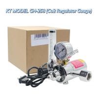 ราคา เกจ์คาร์บอน เกจ์Co2 เกจ์ปรับแรงดัน CO2 AC 220v 150w แบบมี Heater KT MODEL GH 258 Co2 Regulator Gauge (17284993560)