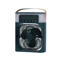 ราคา KIVEE พัดลมไอเย็น พัดลมไอน้ำ ความจุ 600 MLใส่น้ำแข็งได้ ทำความเย็น Air Cooler มีไฟ LED ใส่น้ำมันหอมได้ พัดลมปรับอากาศ พัดลมแอร์เย็น (21747536239)