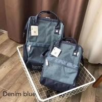 ราคา ของแท้ 100 Anello Mottled Canvas ผ้า ปักโลโก้ (634848181)