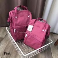 ราคา ของแท้ 100 Anello Mottled Canvas ผ้า ปักโลโก้ (634848178)