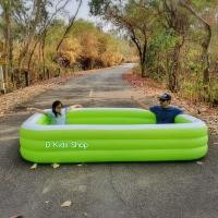 ราคา DK2 สระน้ำเป่าลม สระน้ำ สระน้ำขนาดใหญ่ สระน้ำเด็ก ขนาด 305 183 56 cm สระ 3 เมตร (12513548785)